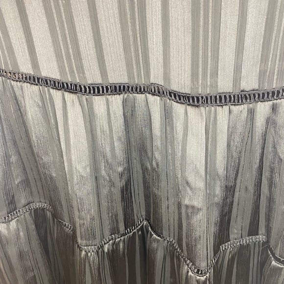 Urban Outfitters Black Baby Doll Mini Swing Dress Short Sleeve Size Small Pippa - Picture 4 of 5